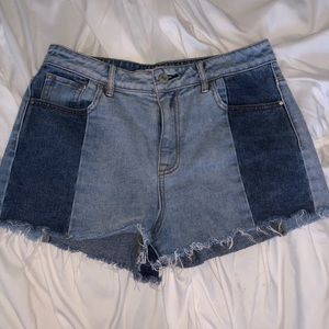 Pacsun High Waisted Jean Shorts
